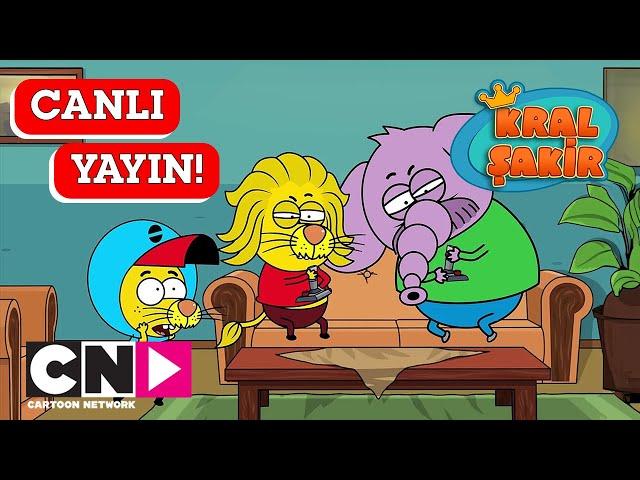  CANLI  | KRAL ŞAKİR | 5 Saatlik Eğlence | Cartoon Network Türkiye