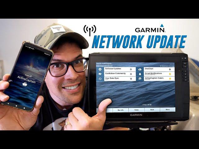 How to Easily Update Your Garmin Echomap Network with the ActiveCaptain App!