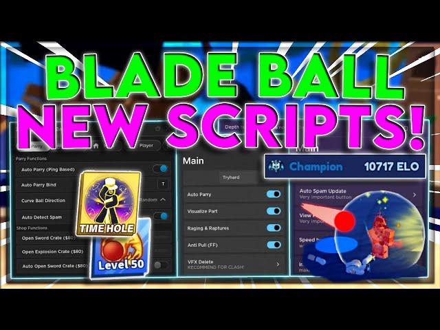 [UPDATED] Blade Ball Script / Hack | BEST Auto Parry + Anti-Ban | *PC + MOBILE*