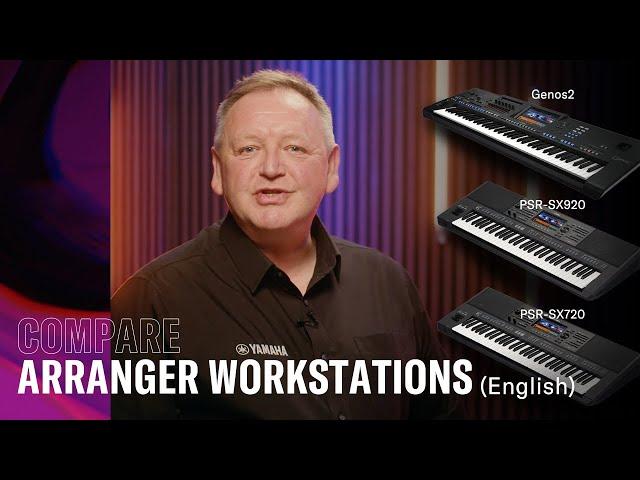 Compare Yamaha Arranger Workstations (English)