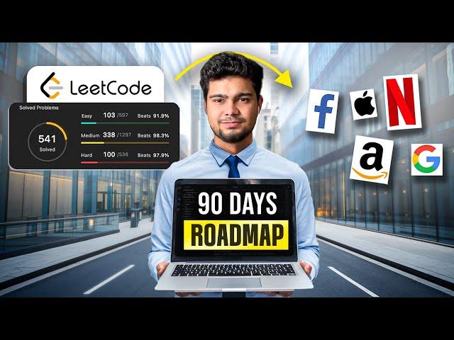 FASTEST Way to Master LeetCode - 90 Days Roadmap! #coding