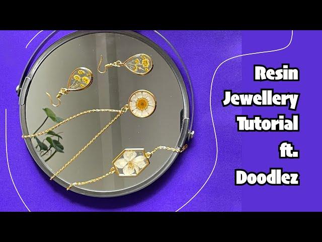 Resin Jewellery Tutorial | UV Resin Art for Beginners | DIY