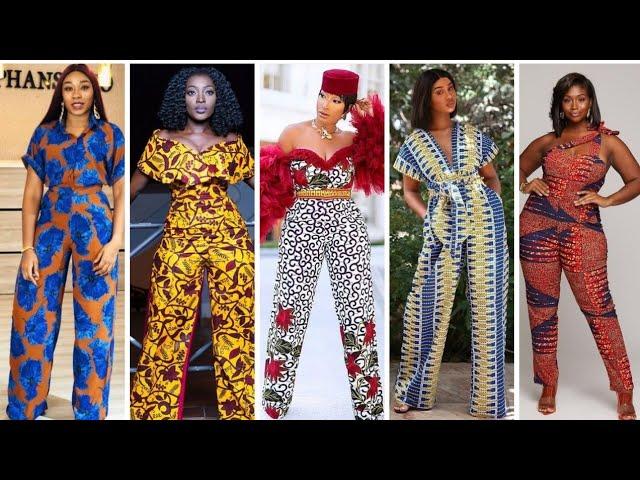 Trend Alert: Ankara Jumpsuits 2023 - The Ultimate Style Statement!