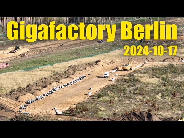 Giga Berlin | 2024-10-17 | Northern Area Timelapse