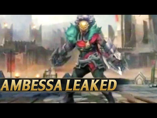 AMBESSA NEW CHAMPION LEAKED - League of Legends