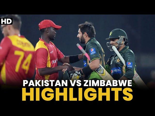 Highlights | Pakistan vs Zimbabwe | T20I | PCB | MA2L