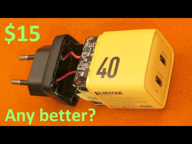 $15 aliexpress 40W USB-C charger test