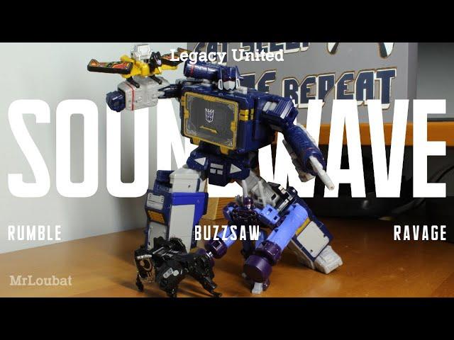 Transformers Legacy United Soundwave Review | MrLoubat Review No. 56 (W/ Sheep & Kian)