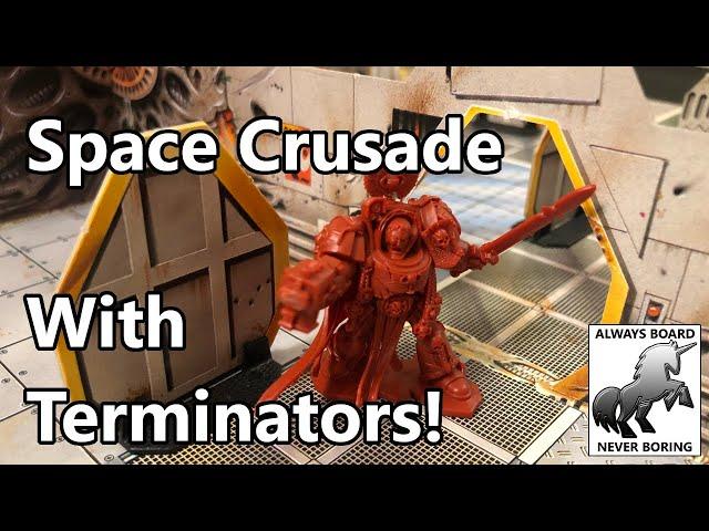 Space Crusade (StarQuest) with Terminators Playthrough | Lets Play an Old Games Workshop Game