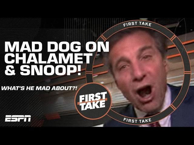 Mad Dog's JEALOUS Timothée Chalamet likes Stephen A. & missed a call from Snoop Dogg!  | First Take