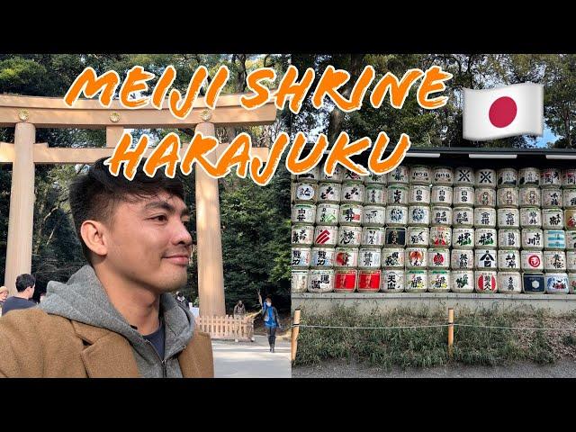 Tokyo Vlog - Let's explore Meiji Shrine in HARAJUKU.