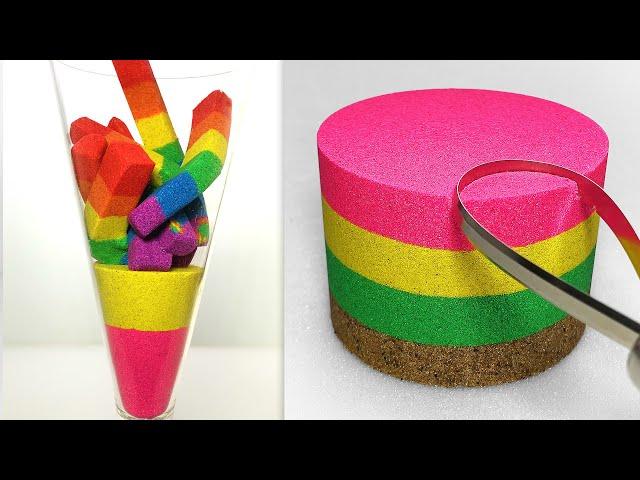 Very Satisfying and Relaxing Compilation 298 Kinetic Sand ASMR