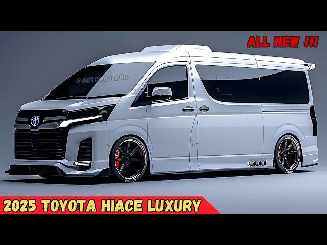 Limited edition!! 2025 Toyota Hiace Luxury - Very Luxurious Appearance