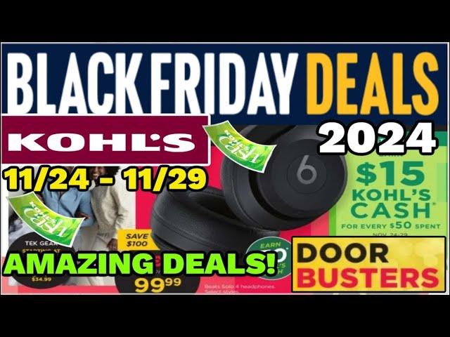 KOHL'S BLACK FRIDAY DEALS 2024 | FULL STORE TOUR