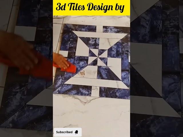 Dining per 3D Tiles design by Anisha plaster desaign  Flooring par 3d amazing Design