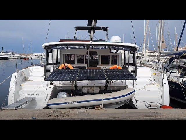 First Class Sailing Mallorca Lagoon 450F "IRENA" Check-in Video English