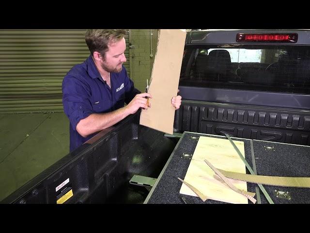 DIY Universal Wing Kit - Titan 1300mm Ute Drawer Installation Video