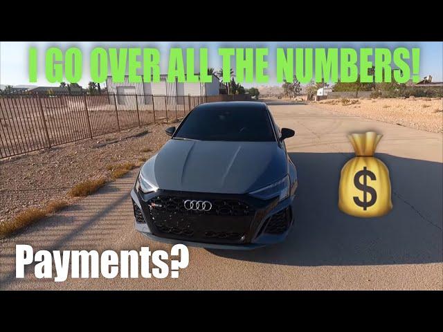 How much did I pay for my 2024 Audi RS3?