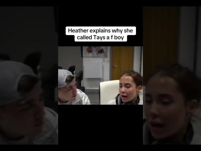heather explain to tays