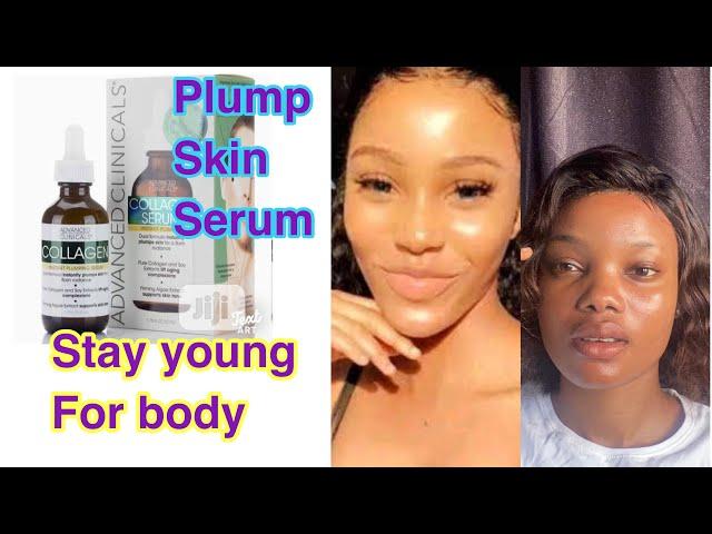 Best Serum For A Plump Skin| Stay young Cream On The Face And Skin. #skincare