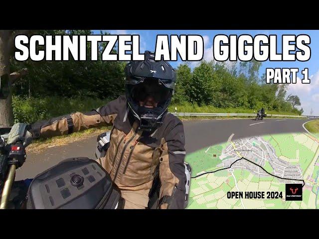 Schnitzel & Giggles - Ep.1 - Into Germany & the SW-Motech Open House 2024