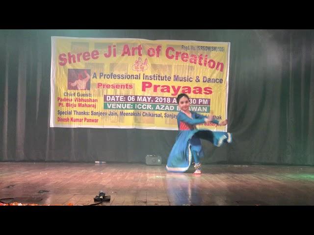 Kathak on breathless by vriti gujral