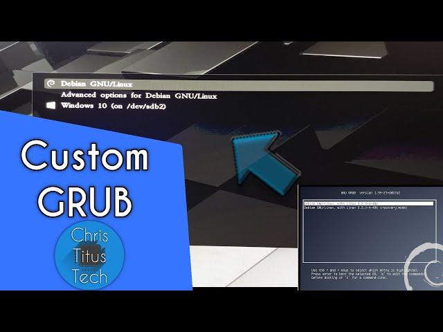 Custom Grub Boot Menu