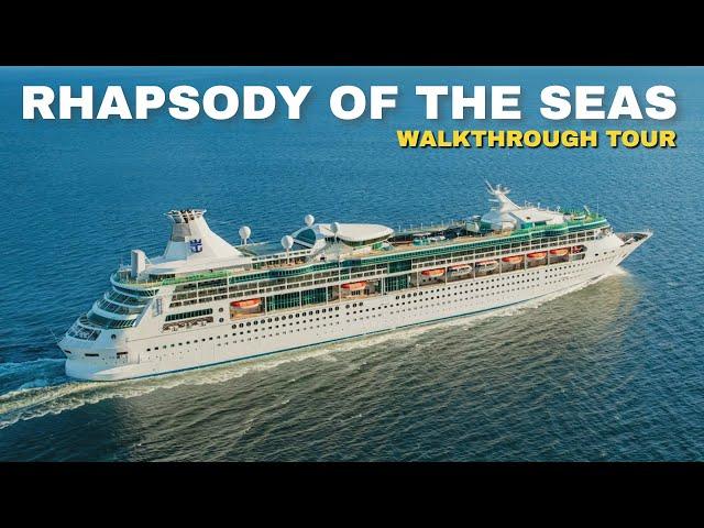 Rhapsody of the Seas | Royal Caribbean | Full Ship Walkthrough Tour & Review 4K | All Public Spaces