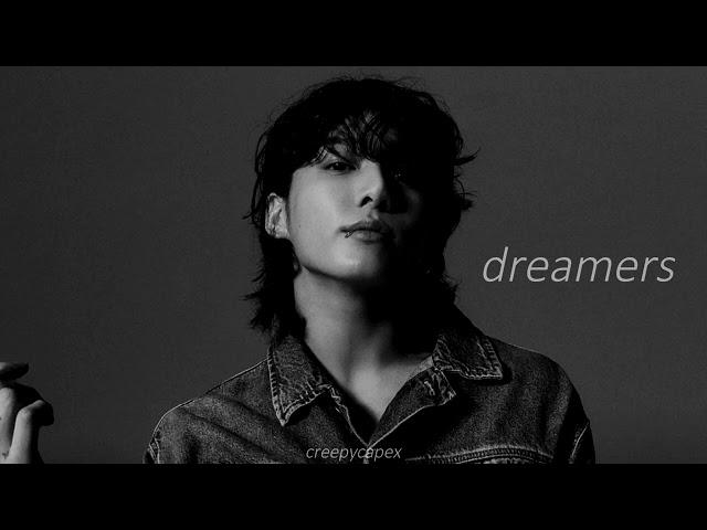 jungkook ft. al kubaisi - dreamers (slowed down + reverb)