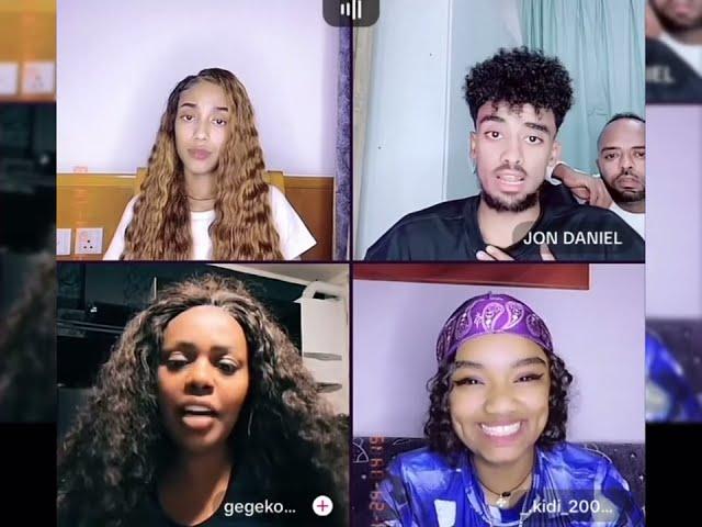 Janiy እና Jon daniel ተታረቁ livetiktok #live #tiktok #game #jahnny #ethiopiantiktok