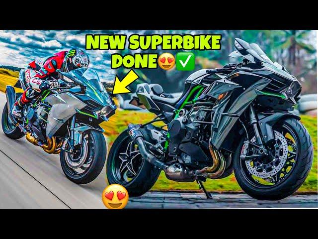 New SUPERBIKE Done | Kawasaki H2 Coming | Surprise Reveal Superbike    Preparation for Ladakh Ride