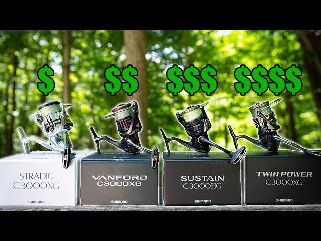 Shimano Reel Comparison: Which Reel Should You Buy? (Stradic FL, Vanford, Sustain FJ, Twin Power FD)