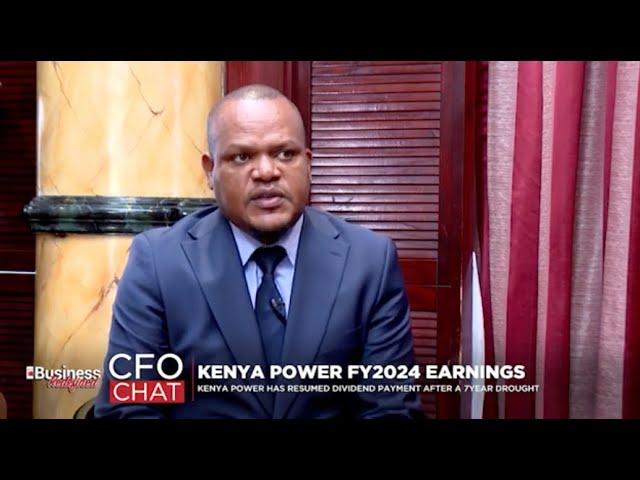 Kenya Power's GM for Finance Stephen Vikiru on the lighting company's Sh30bn earnings in FY2024