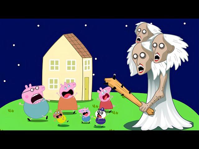 Peppa Pig vs Granny At Christmas, Please Save Peppa Vs George!!! ‍️ | Peppa Pig Funny Animation