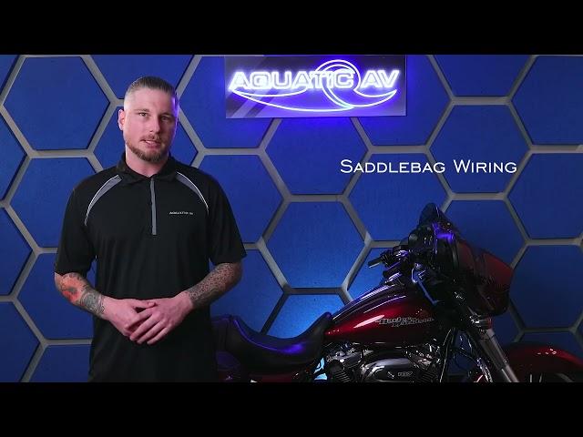 Aquatic AV ULTRA Saddlebag 6x9 Speaker Kit Installation Walkthrough For Harley Davidsons