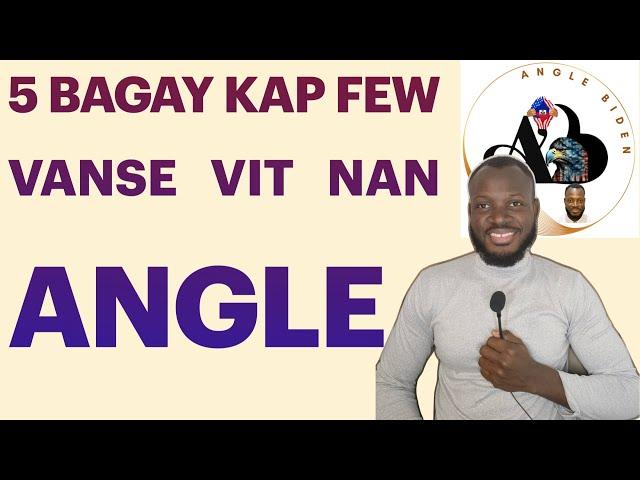 Extra #1  Koman pou aprann pale angle / Anglais vit pou kont ou e gratis. Angle Bazik pou debitan