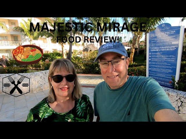 Majestic Mirage Punta Cana FOOD REVIEW! It's All Inclusive! The Good & The Bad! (2023) #puntacana