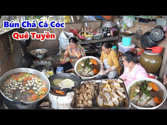 Không Ngờ Cá Cóc Làm Chả Nấu | BÚN CHẢ CÁ CÓC | Dai Mềm Giòn Ai Cũng Ghiền Đã Có Ở Miền Tây/ #NSĐQ