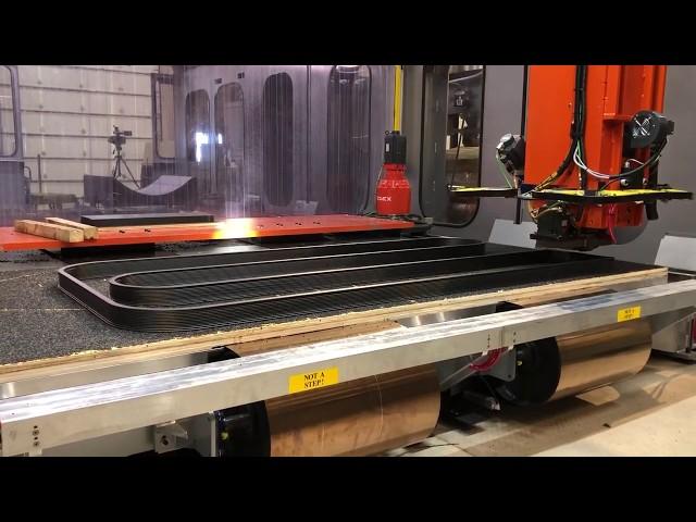 Thermwood LSAM 60mm Melt Core Initial Testing - ABS