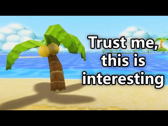 How many trees are there in Mario Kart Wii?