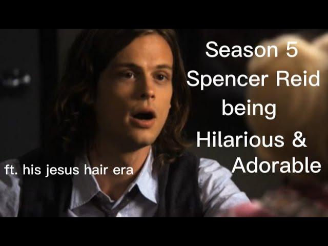 Spencer Reid Season 5 Being Hilariously Adorable | Criminal Minds