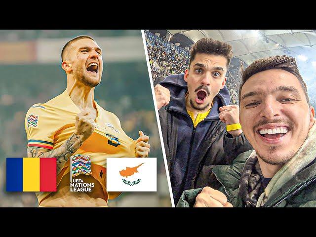 ROMANIA ANIHILEAZA CIPRU SCOR 4-1 SI SUNTEM PRIMII IN GRUPA DE NATIONS LEAGUE !!!