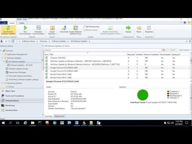 Deep Dive in Microsoft SCCM Software Updates Client and Server Components