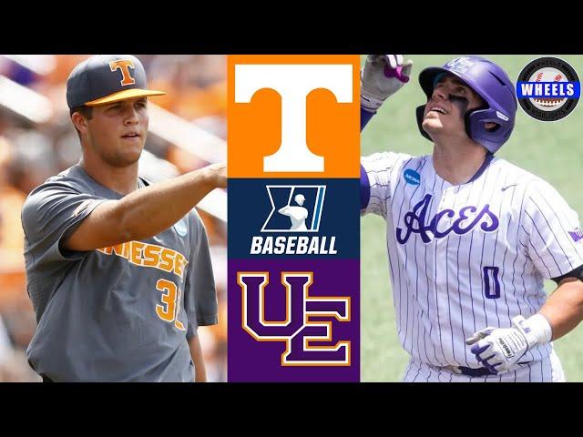 #1 Tennessee vs Evansville (CRAZY GAME!) | Supers G2 | 2024 College Baseball Highlights