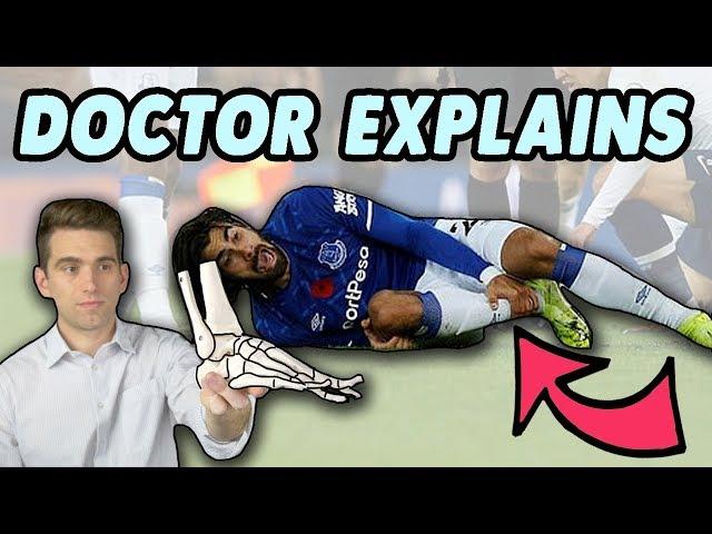 Doctor Explains Andre Gomes Terrible INJURY and BROKEN ANKLE