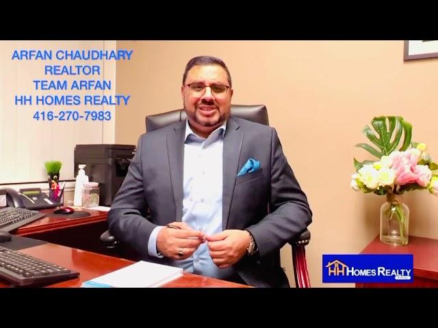 Arfan Chaudhary Team Arfan Commerical Real Estate @ HH Homes Realty,Brokerage In Mississuga Ontario