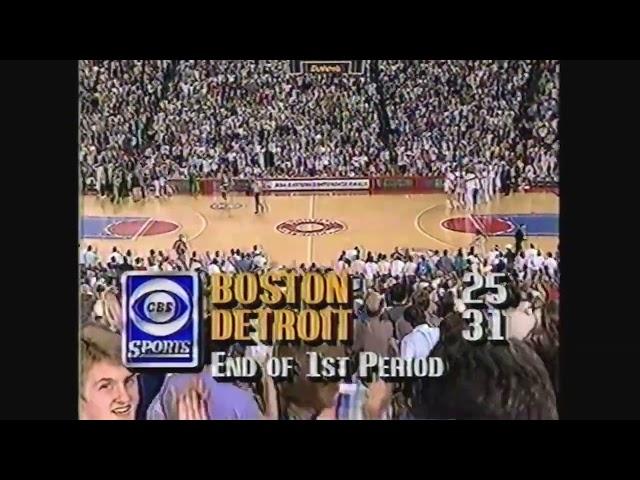 Isiah Thomas Keys the Incineration of the Celtics in Game 4 (1987)