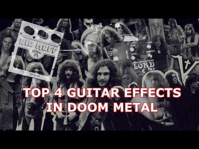 Top 4 Pedals For The Doom Metal Guitar Tone