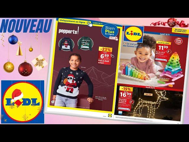 catalogue LIDL du 18 au 21 novembre 2024  NON ALIMENTAIRE PARTIE 1 - FRANCE