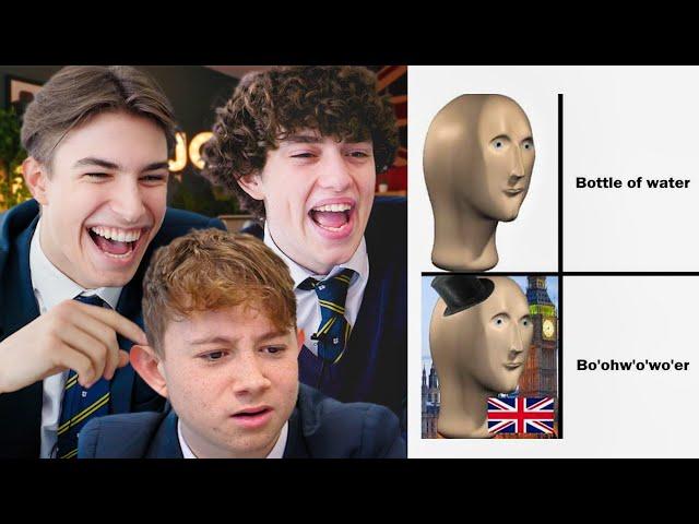 British Highschoolers react to Bri'ish Memes